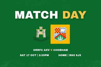 ORRFC AXV v Chobham 2s